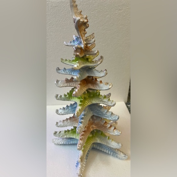 Coastal Starfish Christmas Tree 10 Tier Beach Theme - Picture 7 of 8